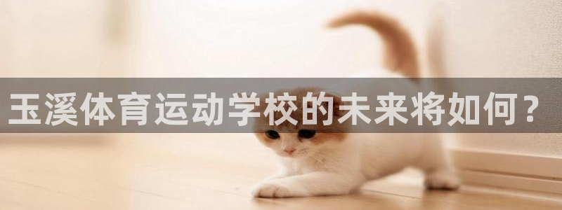 yy易游官网下载招商电话地址：玉溪体育运动学校的未来