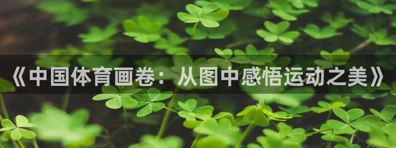yy易游体育是什么：《中国体育画卷：从图中感悟运动之美》